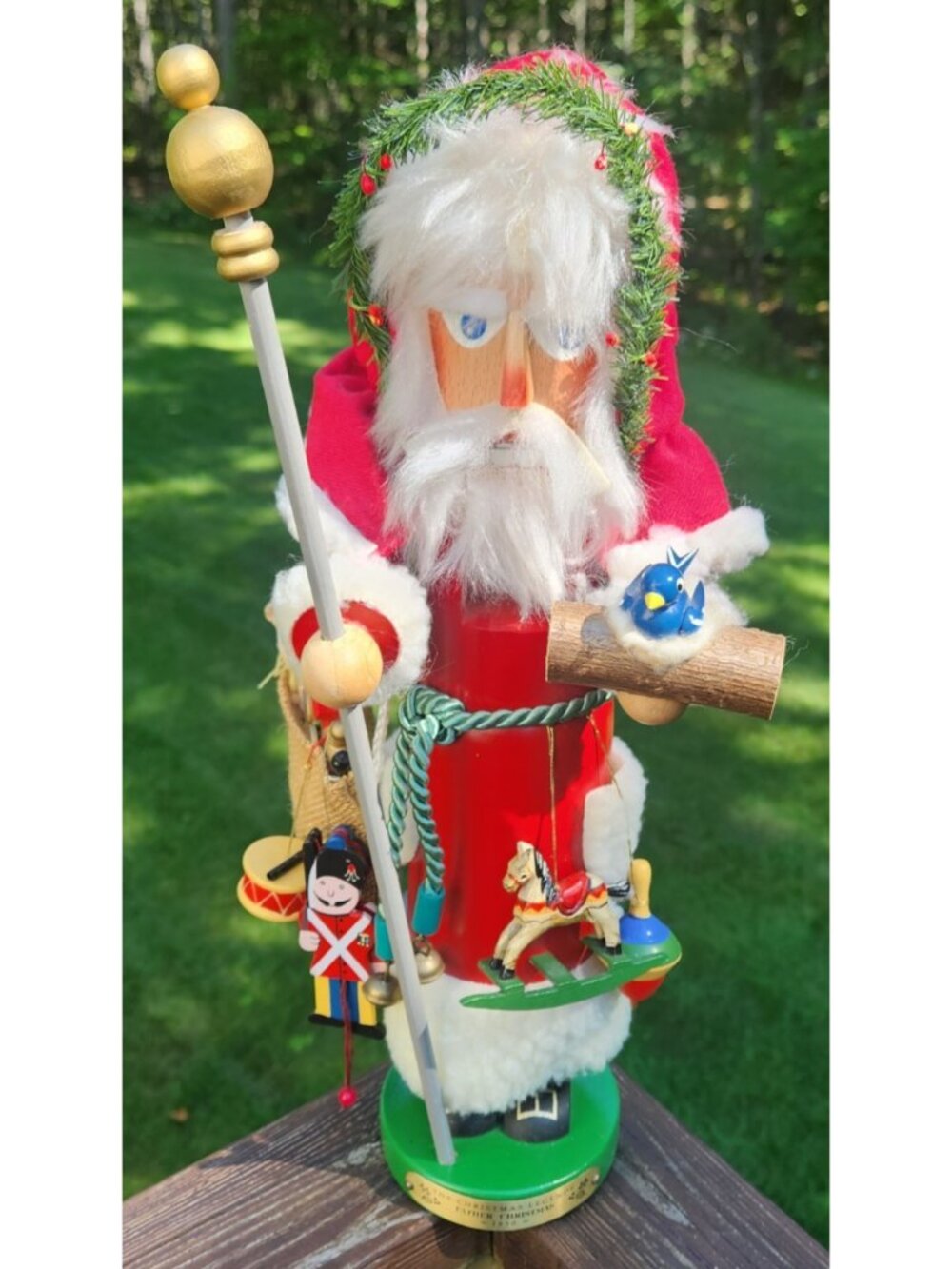 Steinbach Father Christmas Legends 1850 Nutcracker Signed by Christian 1994 17"